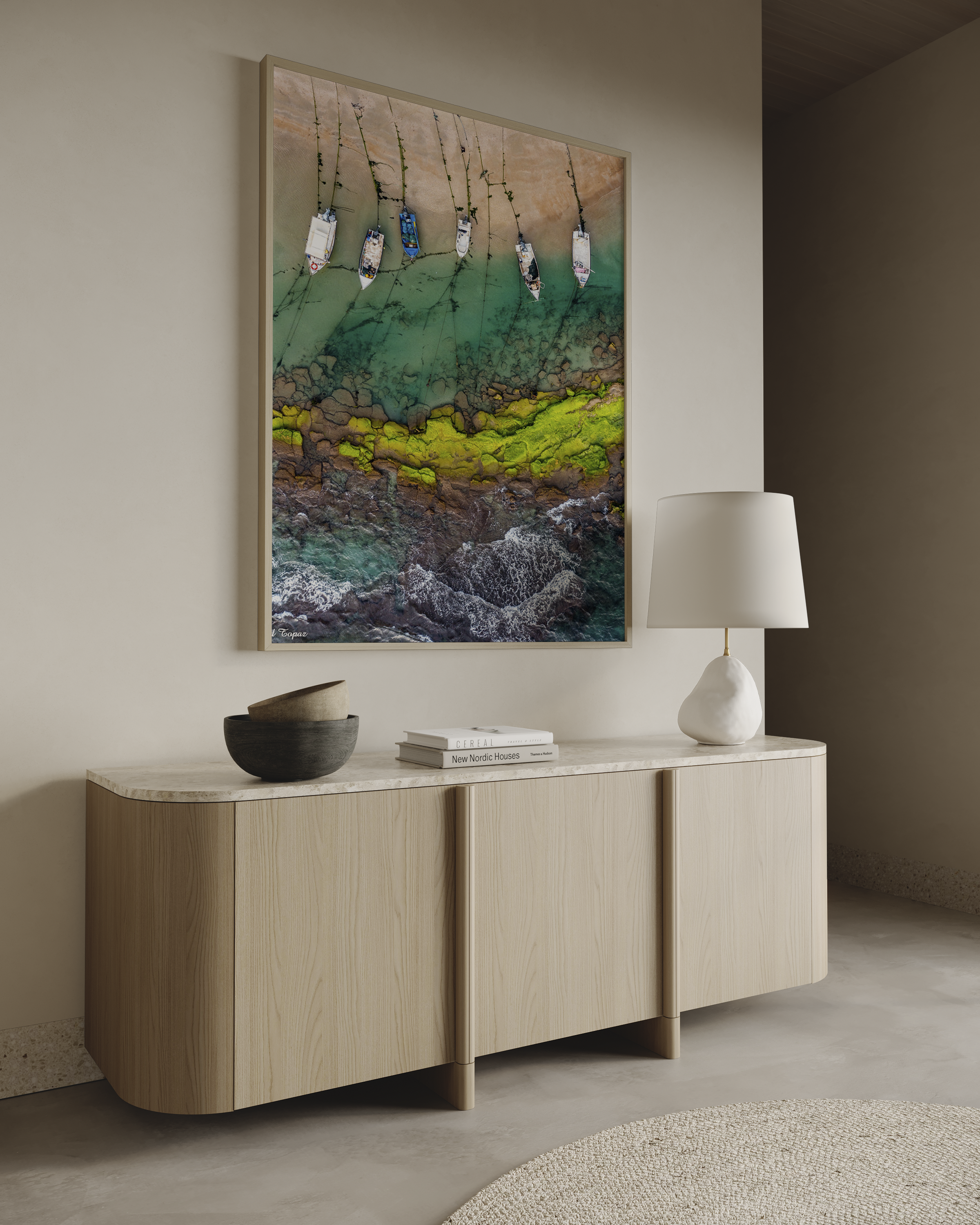 A Salty Touch - Aerial Photography by Shai Ashkenazi