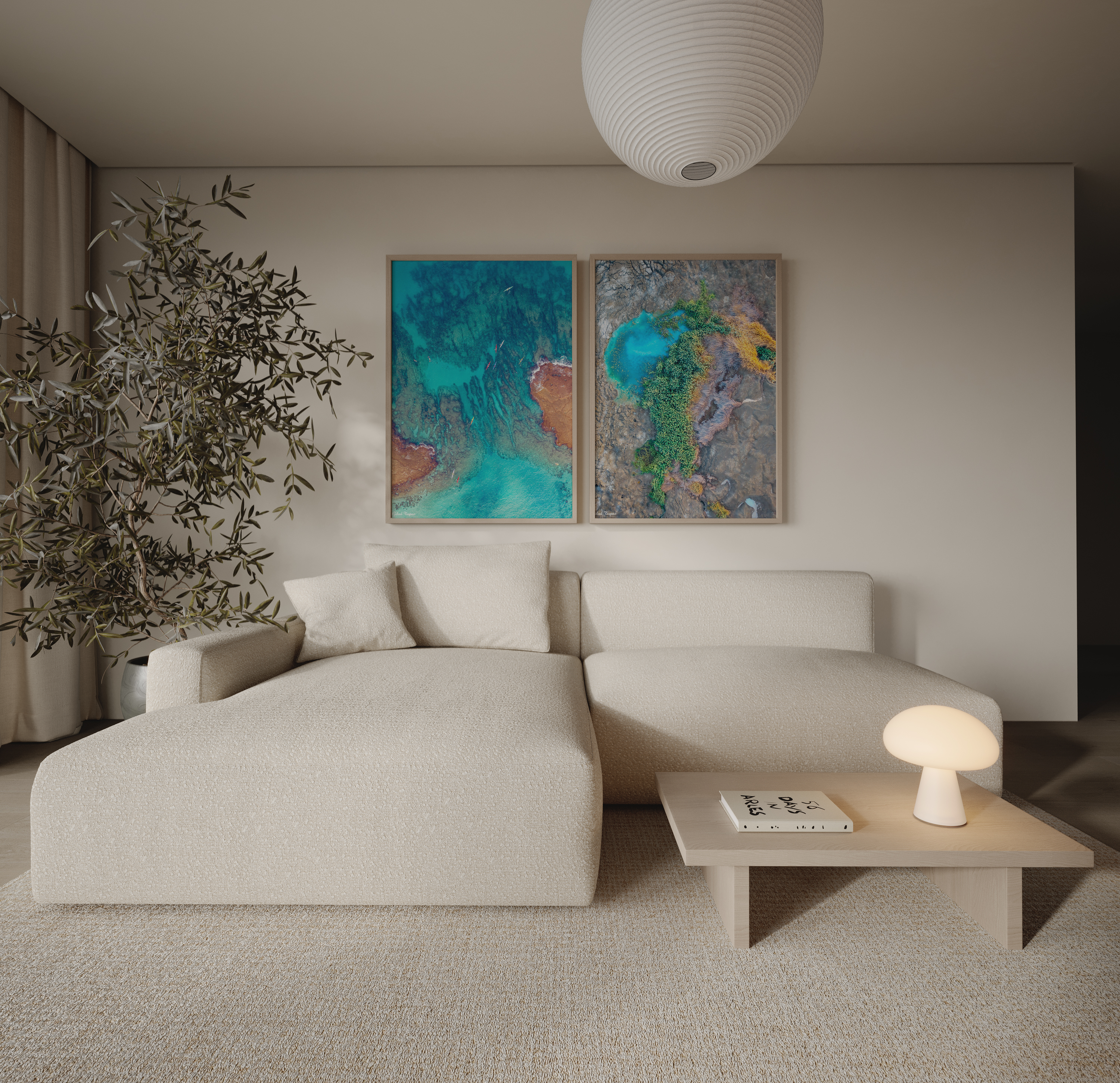 החוף והבולען סט צילומים של גלעד טופז