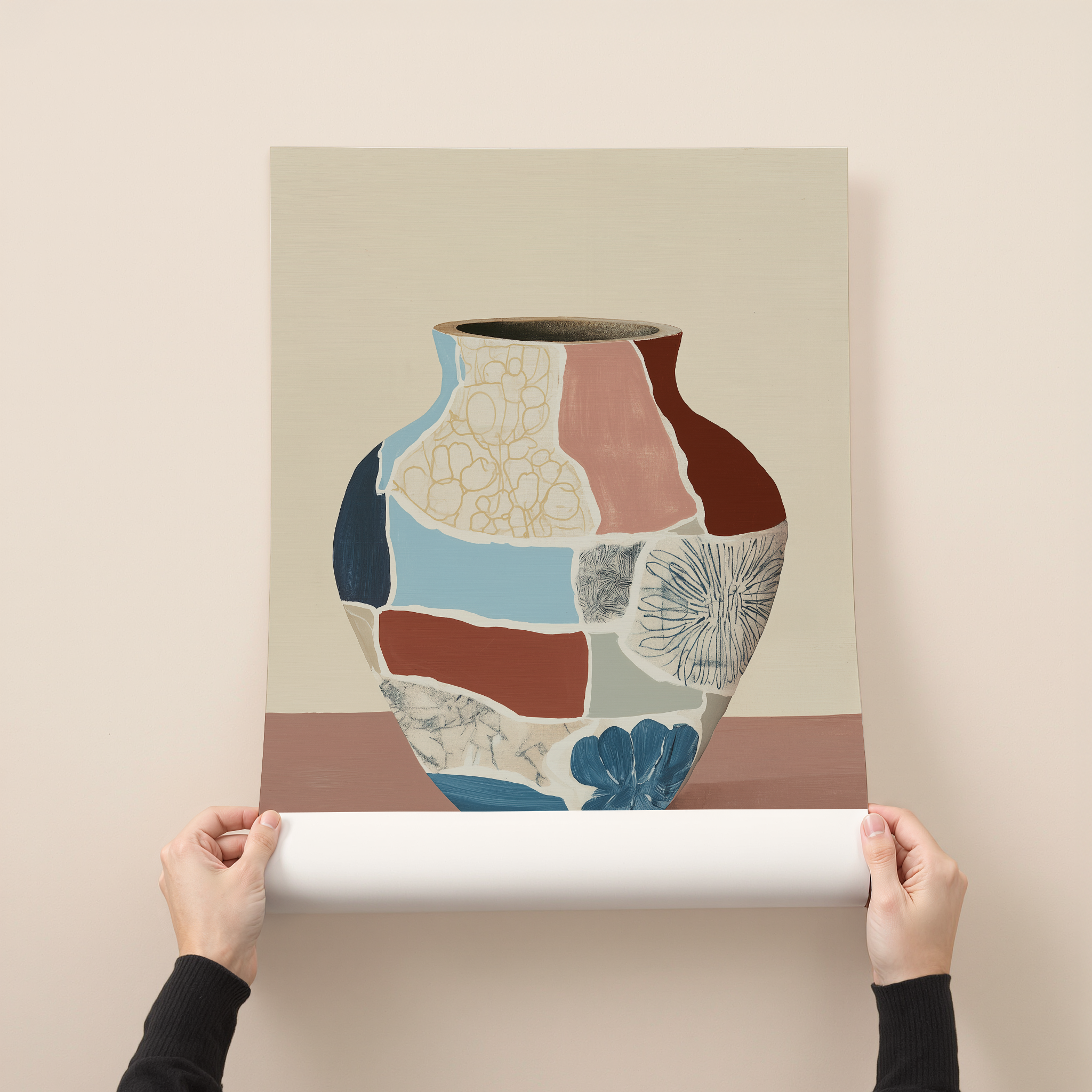 הדפס אומנות דגם Illdora