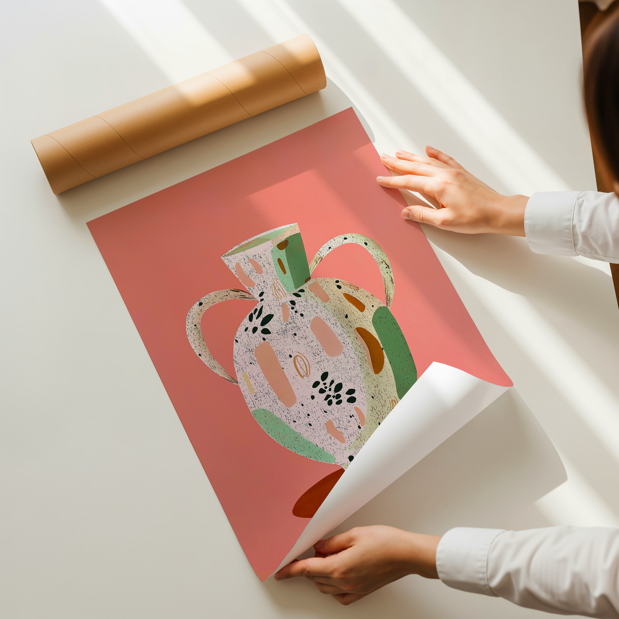 הדפס אומנות דגם Mirova