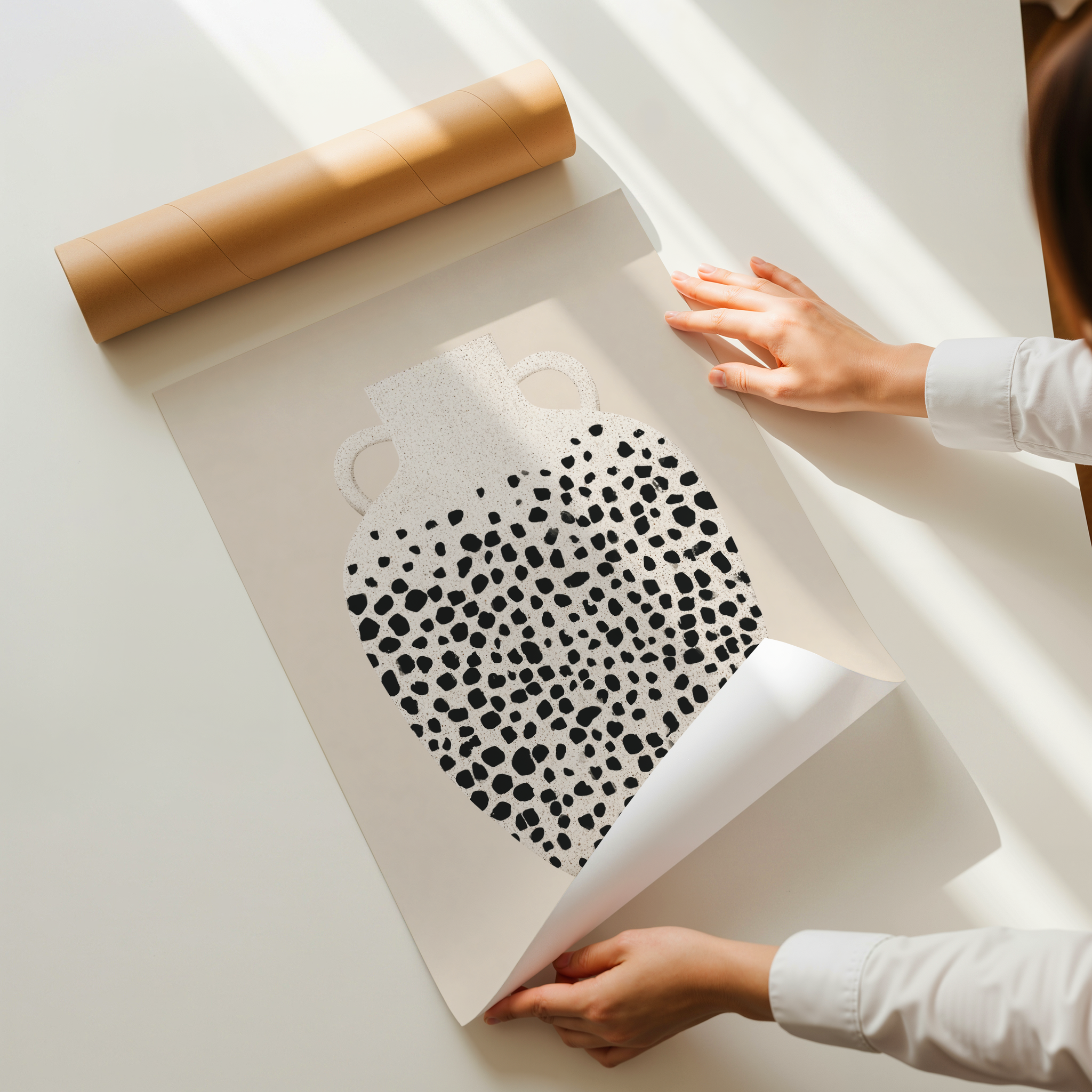 Art print model Rito