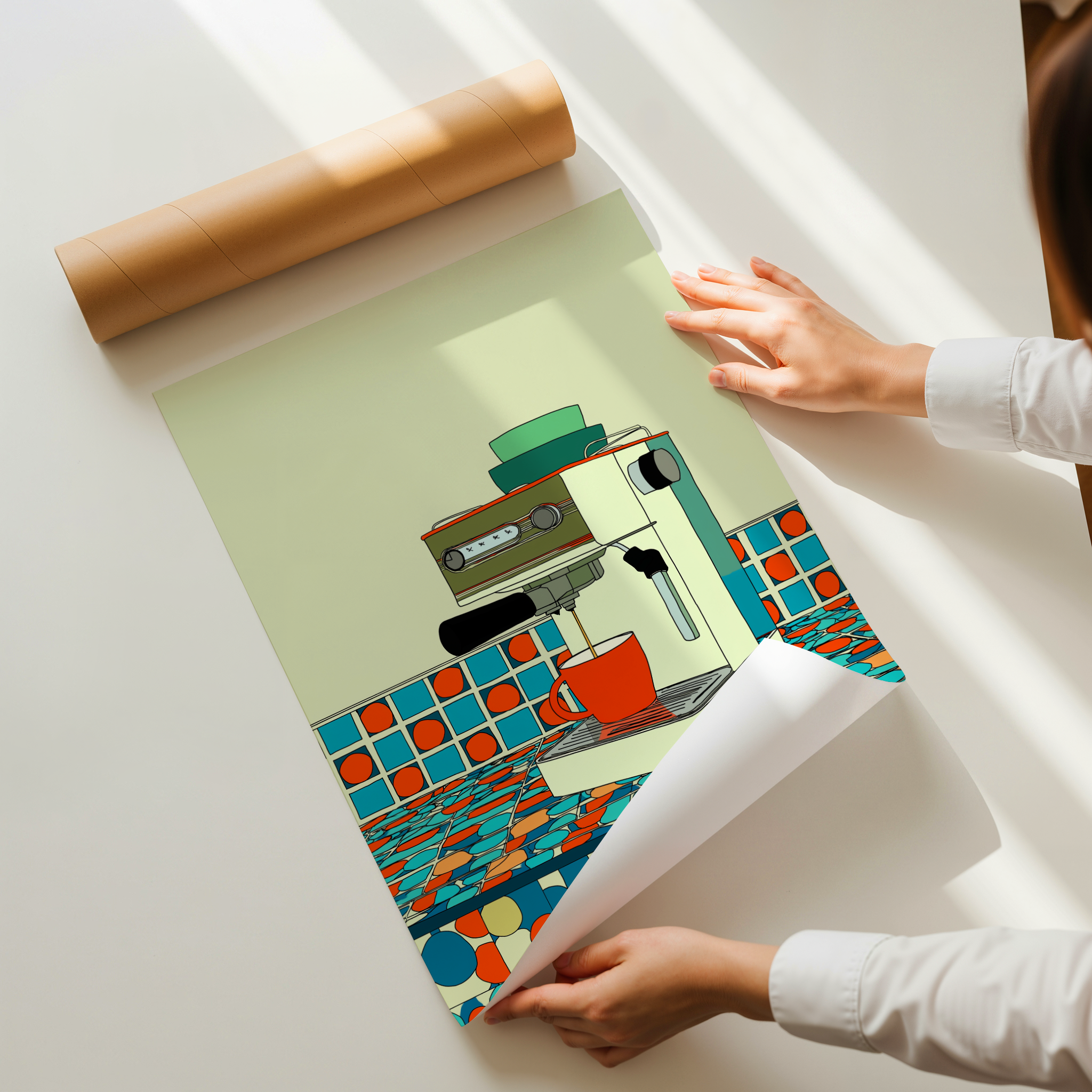 Art print model Rito